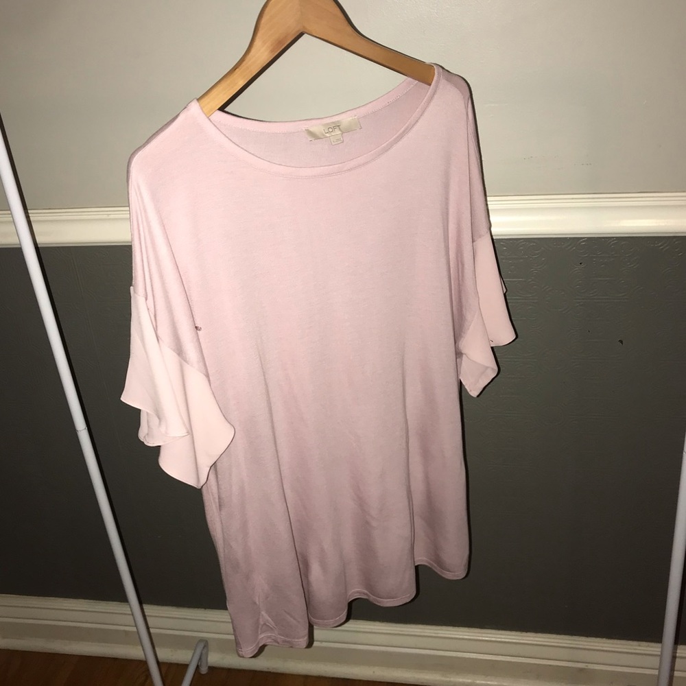 LOFT 💖 MIXED MEDIA TEE